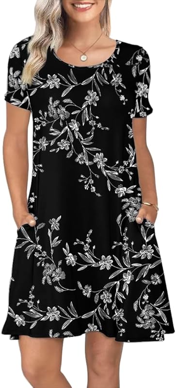 Harlow and Rose Dresses Pockets Sundresses Heididiaohua